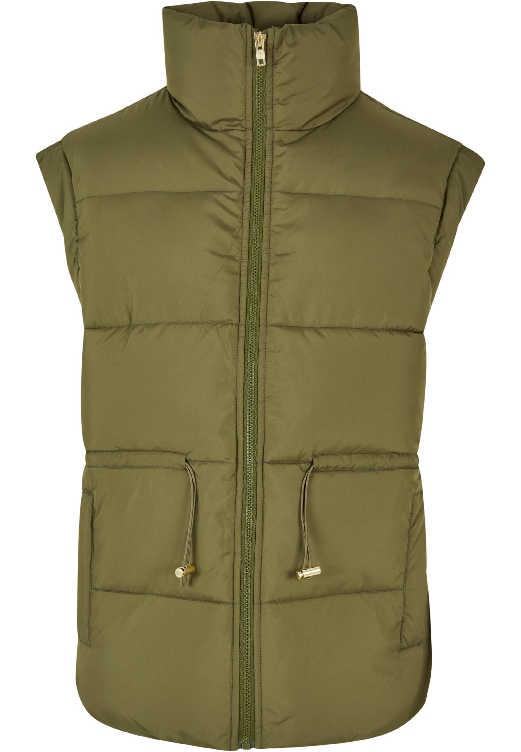 Urban Classics Vest in Green: front
