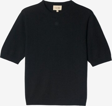 GOBI Cashmere Pullover in Schwarz: Vorderseite
