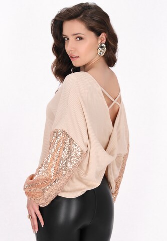 faina Sweatshirt in Orange