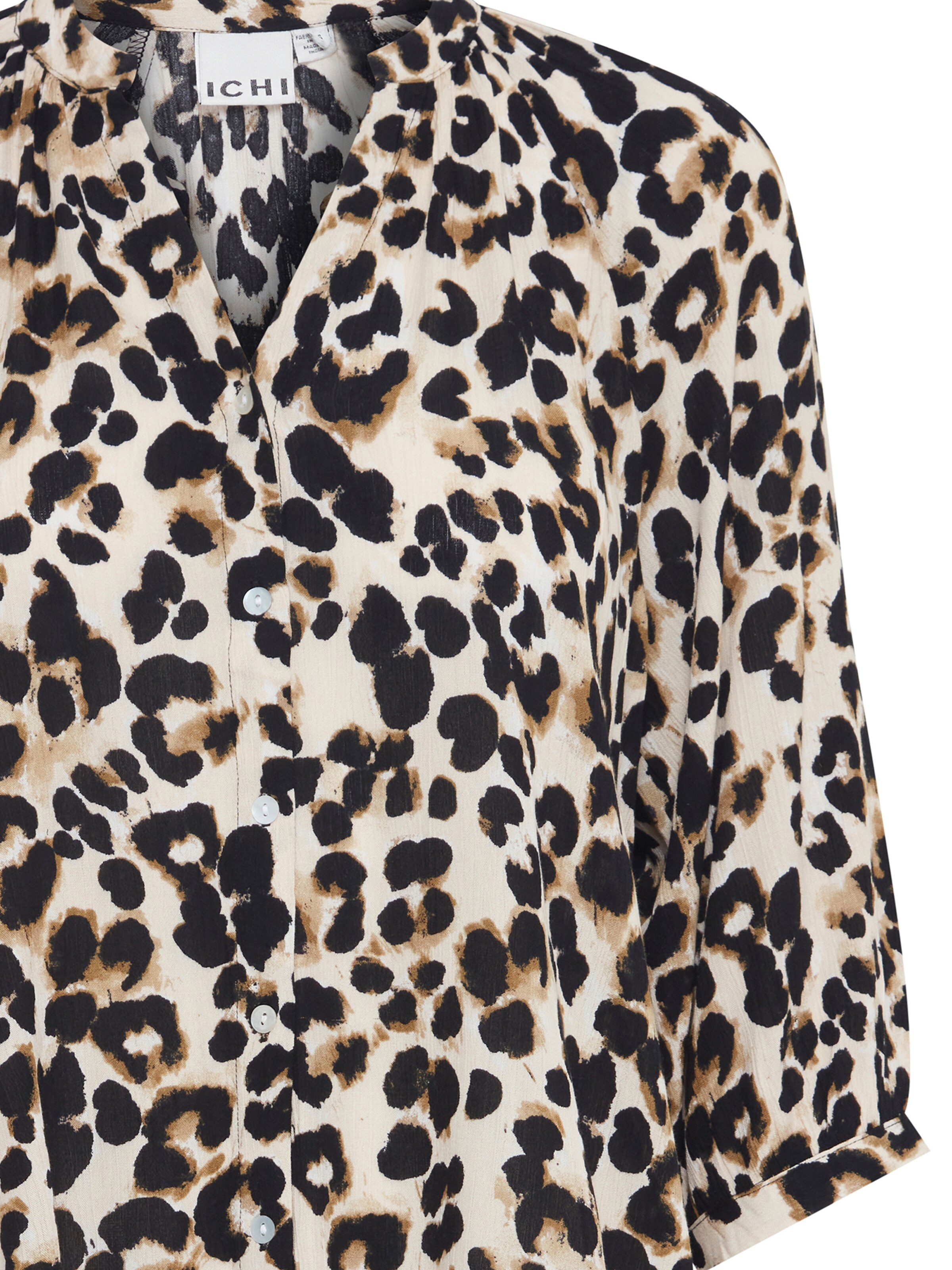 ICHI Blouse 'IHMarrakech' in Beige