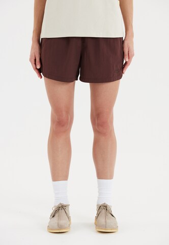 SOS Regular Workout Pants 'Whitsunday' in Brown: front