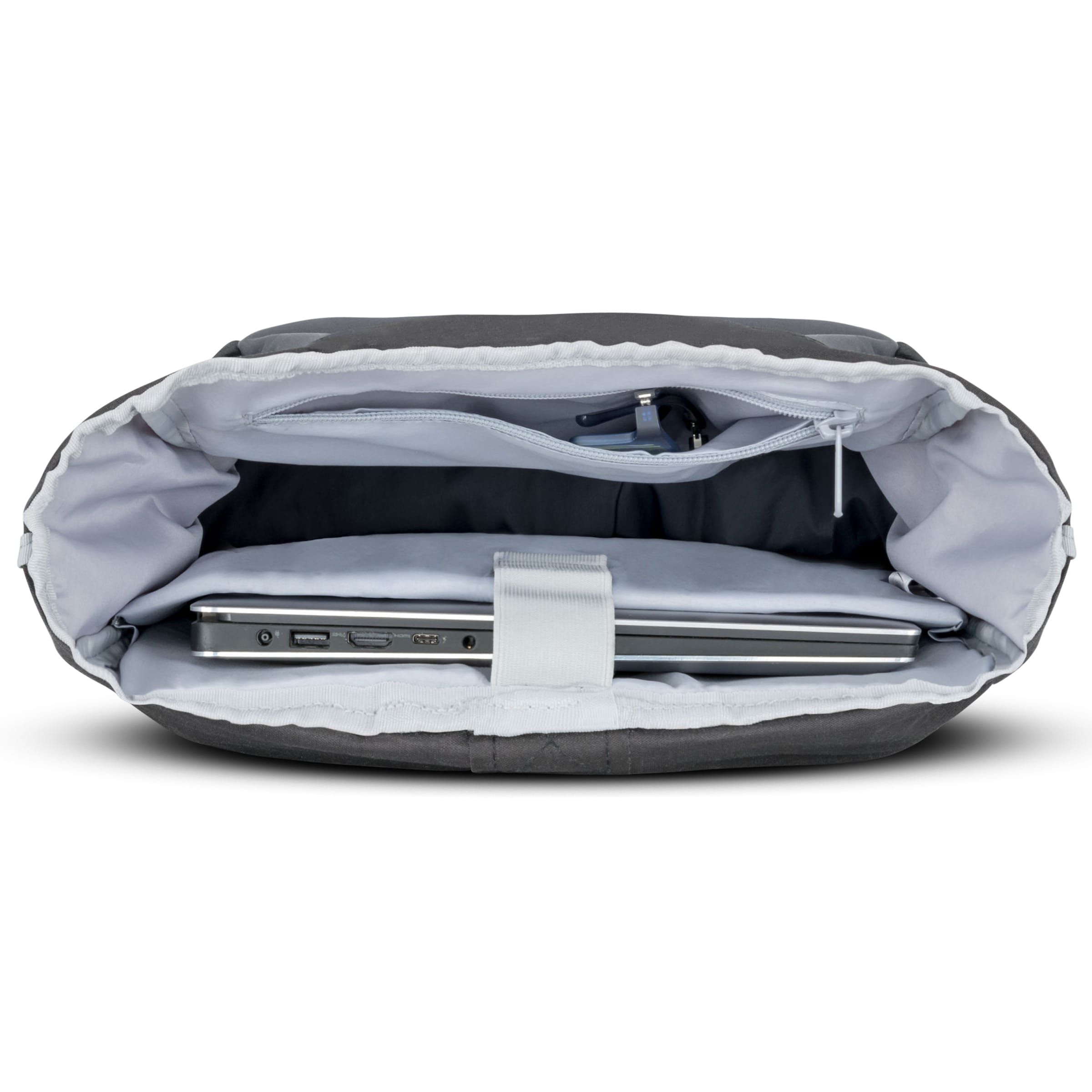 Zaino 'No 4' di LARKSON in grigio