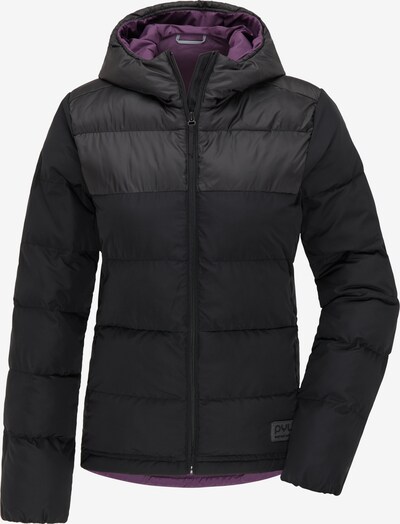 PYUA Veste outdoor en noir, Vue avec produit