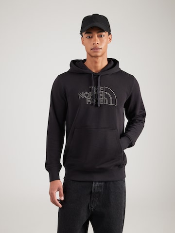 Sweat-shirt 'DREW PEAK' THE NORTH FACE en noir : devant