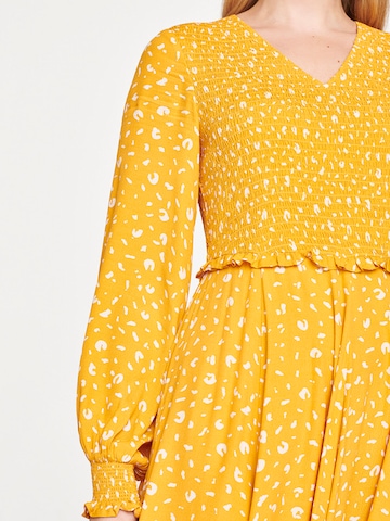 Thought - Vestido 'Kismet' em amarelo