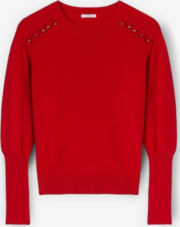 MOTIVI Trui in Rood: voorkant