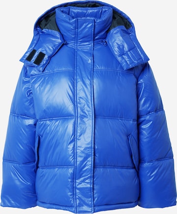 TOPSHOP Between-Season Jacket in Blue: front