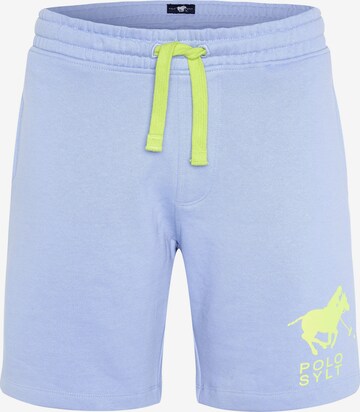 Polo Sylt Regular Pants in Blue: front