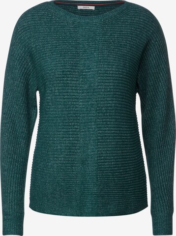 CECIL Sweater in Green: front