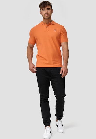 T-Shirt ' Wadim ' INDICODE JEANS en orange