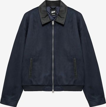 Pull&Bear Välikausitakki värissä sininen: etupuoli