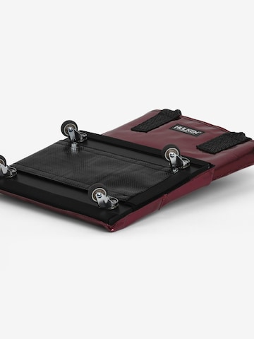 HULKEN Shopper 'Hulken Rolling Tote' in Red