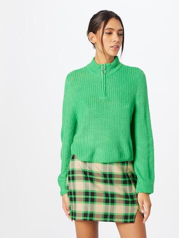 ONLY Пуловер 'Ava Nicoya' в зелено: отпред