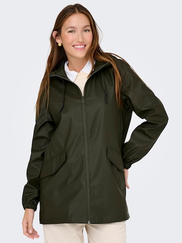 JDY Between-Seasons Coat 'JDYMULAN' in Green: front