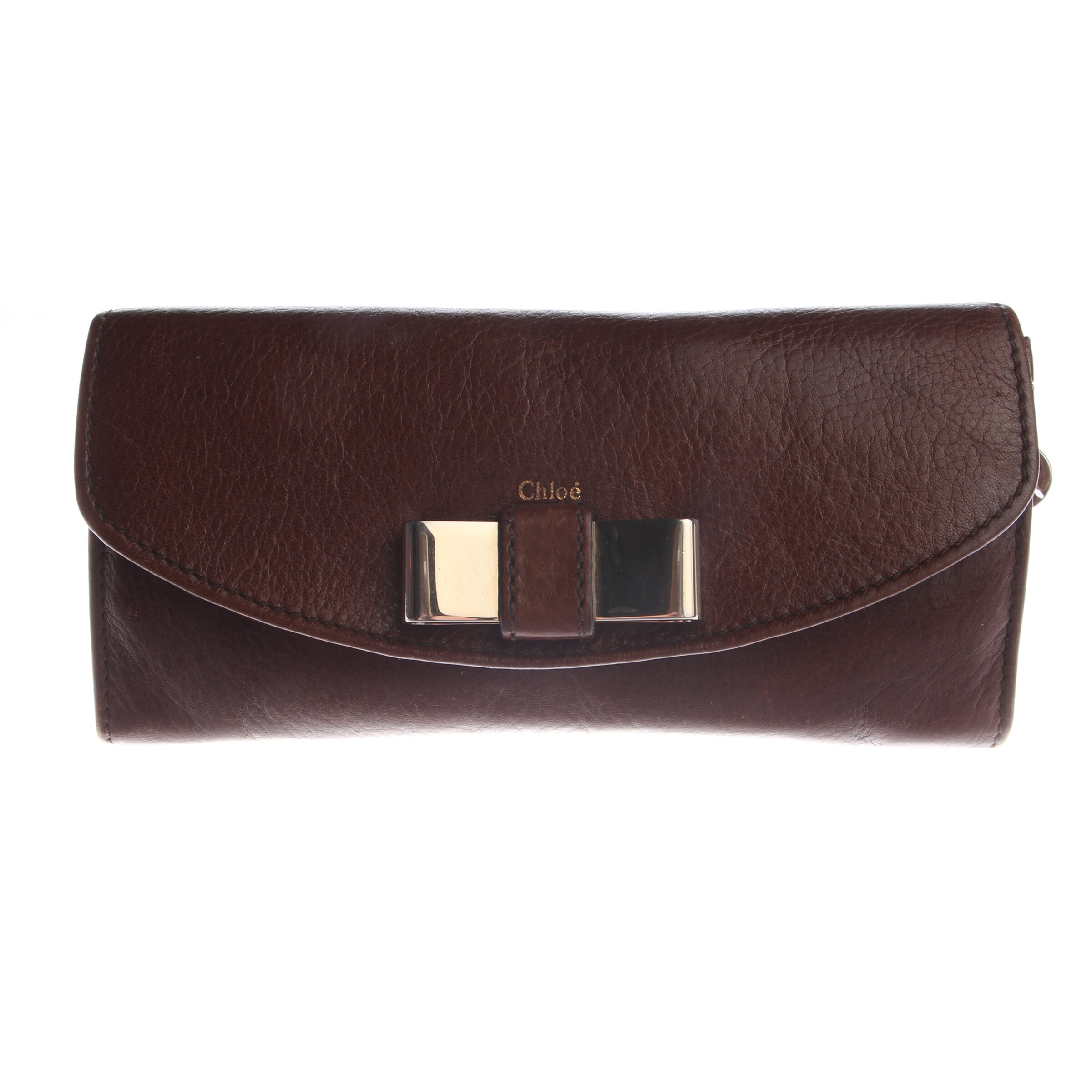 Chloé Geldbörse / Etui One Size in Braun: Vorderseite