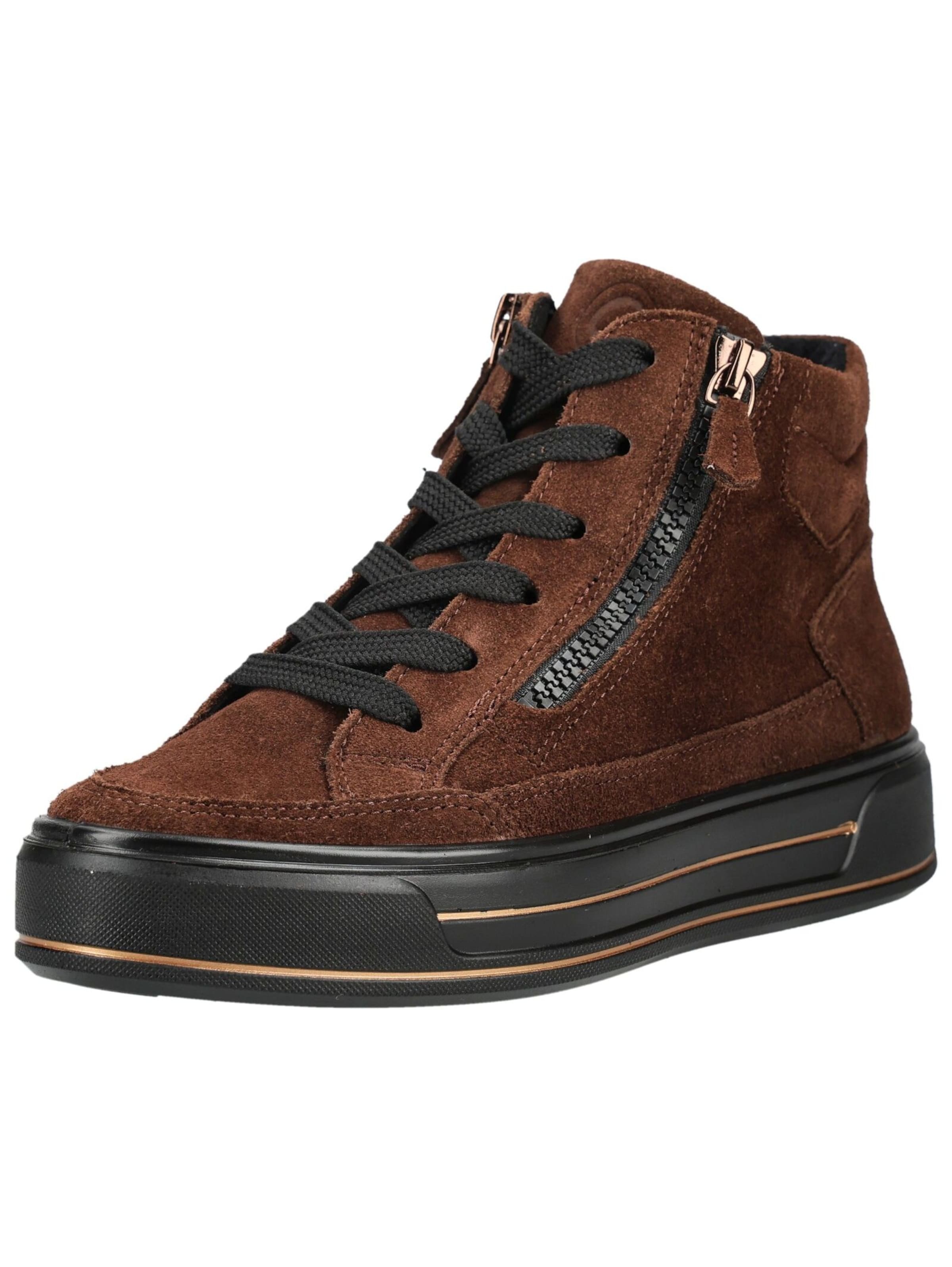 ARA High-top trainers in Brown: front