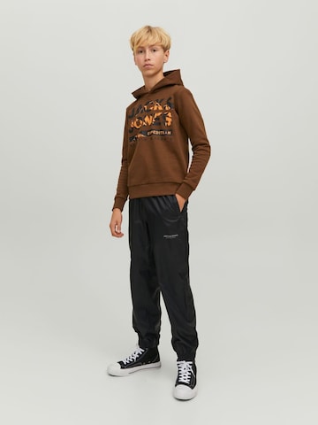 Jack & Jones Junior Sweatshirt 'HUNTER' i brun