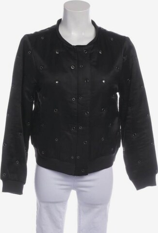 Velvet Jacket & Coat in S in Black: front