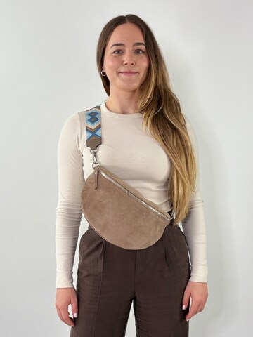 lePelou - Riñonera 'ONDA large' en gris