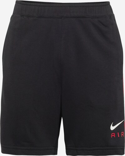 Nike Sportswear Spodnie 'AIR' w kolorze czerwony / czarny / offwhitem, Podgląd produktu