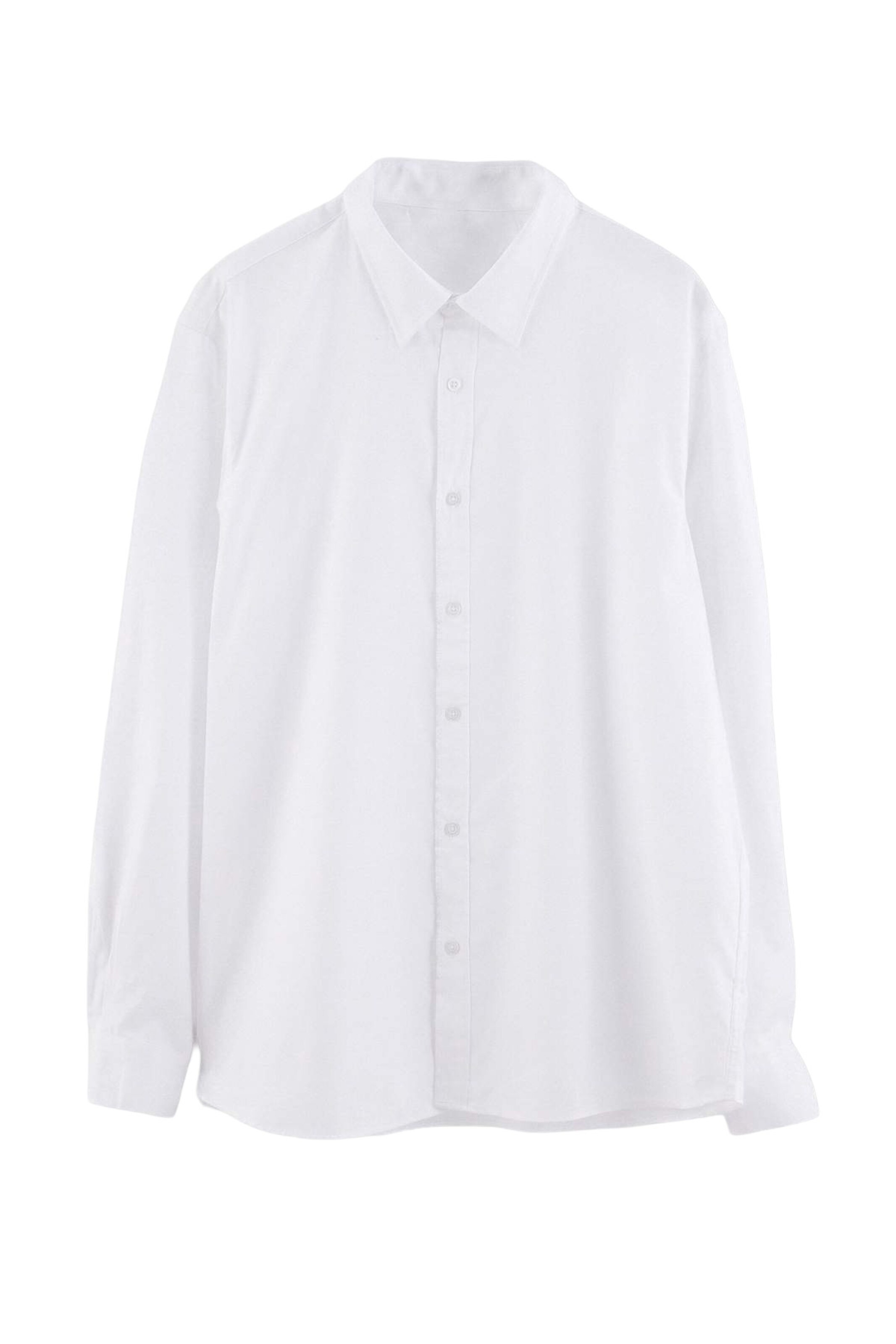 Trendyol Curve Hemd in 6XL in weiß, Produktansicht
