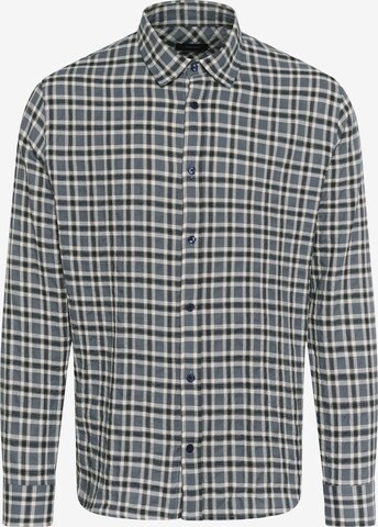 Chemise 'Christaldo' Matinique en bleu : devant