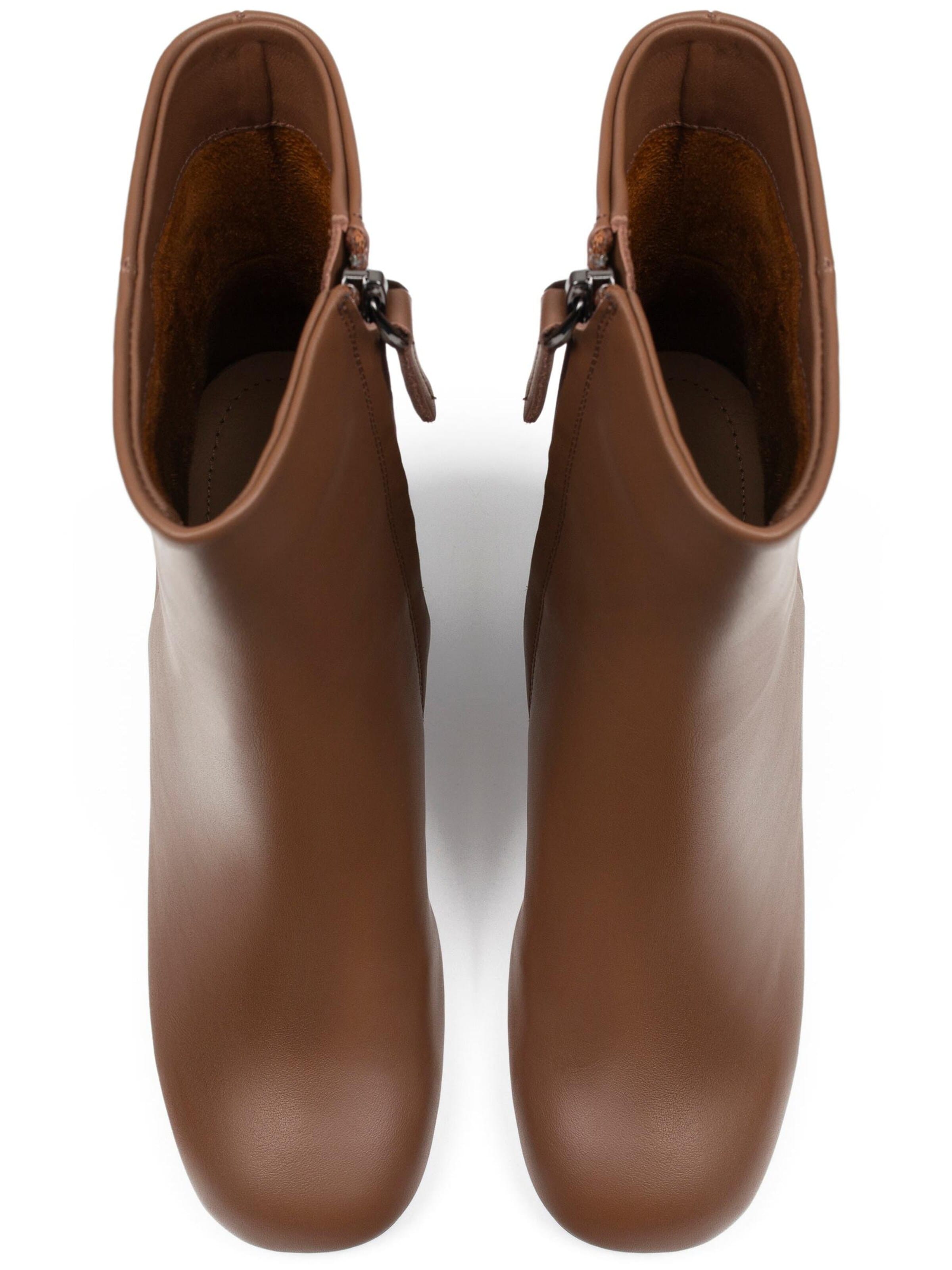L37 HANDMADE SHOESGležnjače 'CANYON ROAD' - smeđa boja