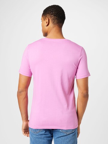 Coupe slim T-Shirt JACK & JONES en violet