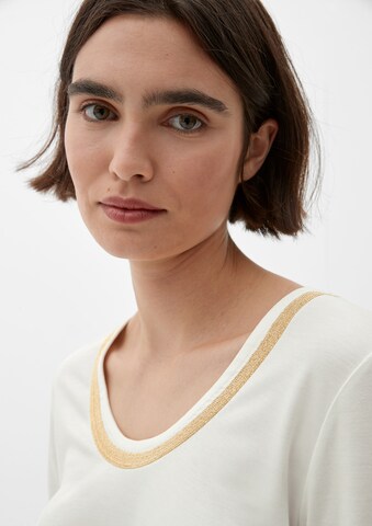 s.Oliver BLACK LABEL Shirt in Beige