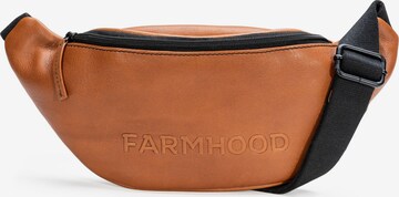 Farmhood Fanny Pack 'Memphis' in Brown: front