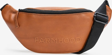 Farmhood Fanny Pack 'Memphis' in Brown: front