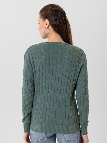 Jacey Quinn - Pullover 'Emelia' em verde