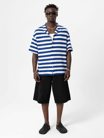 Comfort fit Camicia di VAMOS CLO in blu