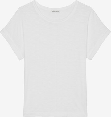 T-shirt Marc O'Polo en blanc : devant