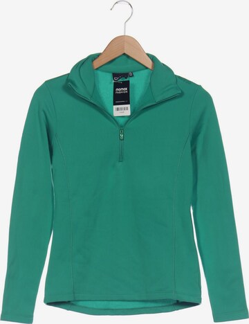 CMP Sweatshirt & Zip-Up Hoodie in XS in Green: front