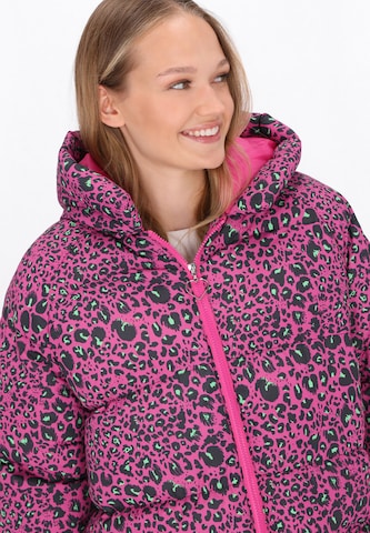 Manteau mi-saison MYMO en rose