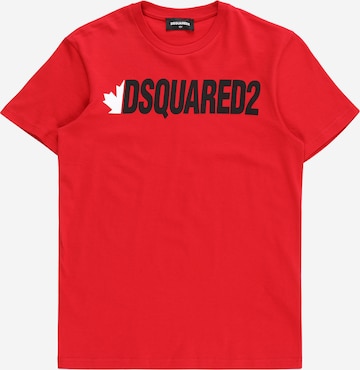 DSQUARED2 - Camiseta en rojo: frente