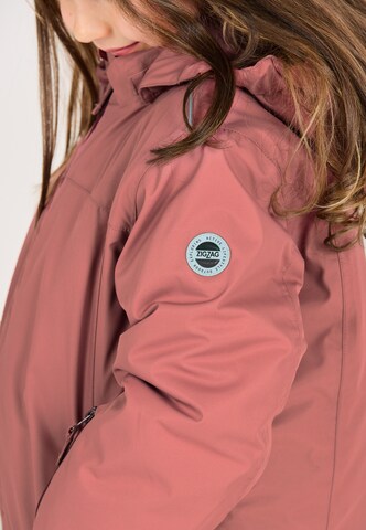 ZigZag Functionele jas in Rood