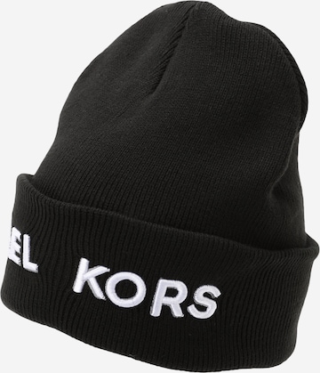 Michael Kors - Gorra en negro: frente