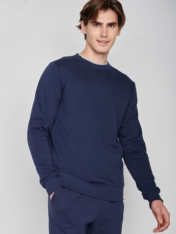 GREENBOMB Sweatshirt in Blue: front
