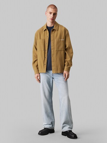 Veste mi-saison Calvin Klein Jeans en marron