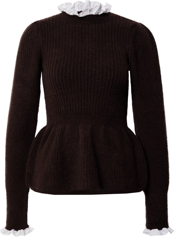 River Island Pullover in Dunkelbraun River Island Pullover in Dunkelbraun