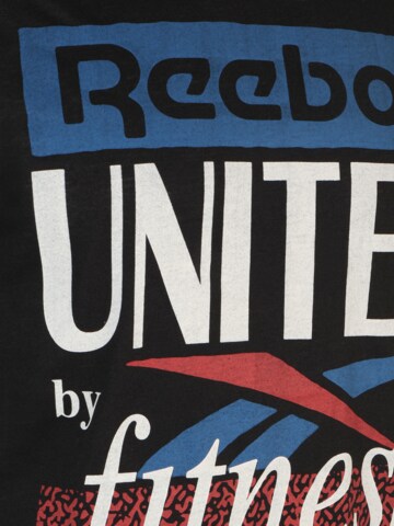 T-Shirt fonctionnel 'United by Fitness' Reebok en noir