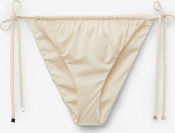 CALZEDONIA Bikini Bottoms in Beige: front