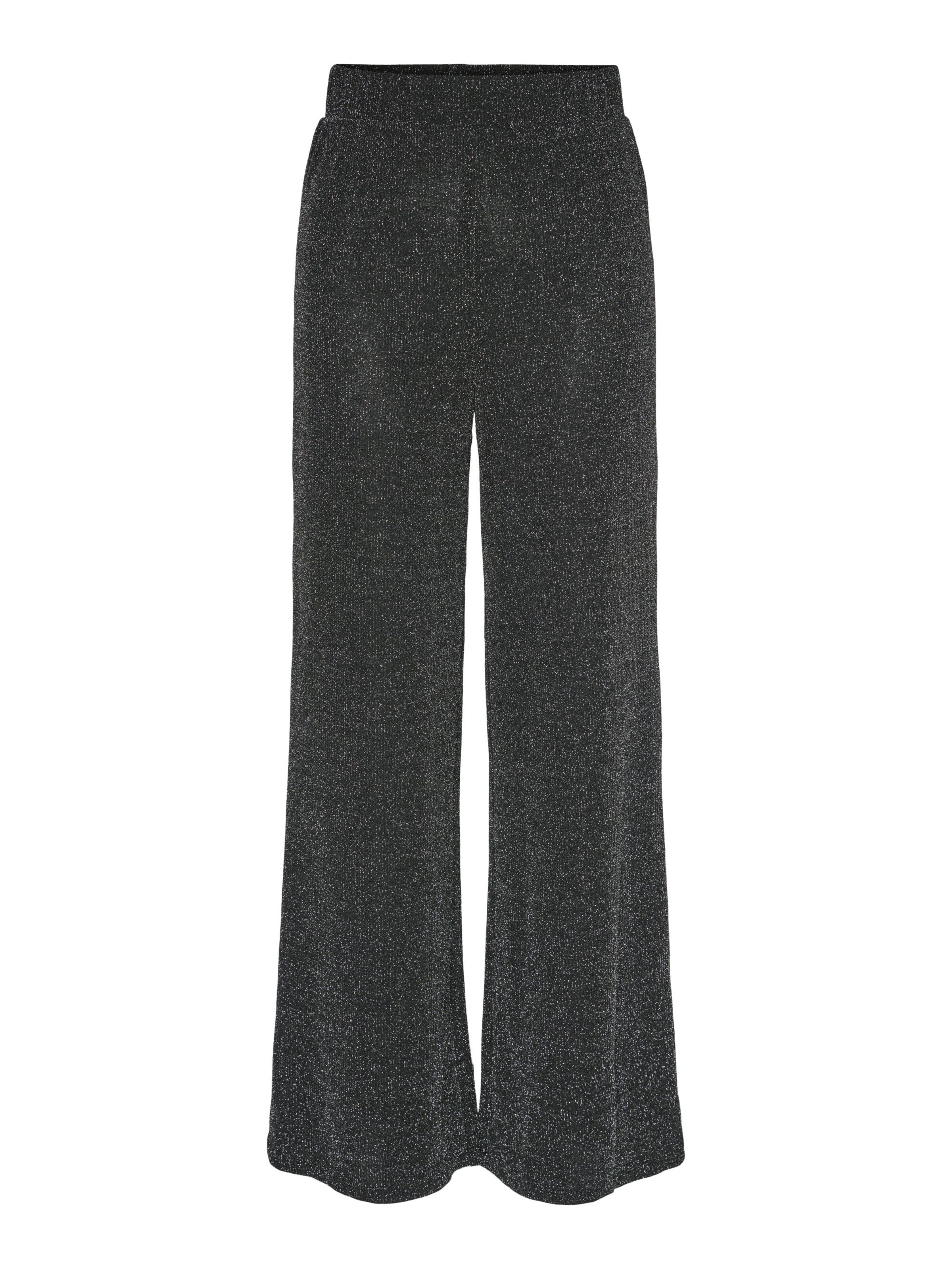 Wide Leg Pantalon PIECES en noir