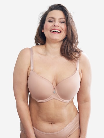 SugarShape T-shirt Bra 'Conscious' in Beige: front