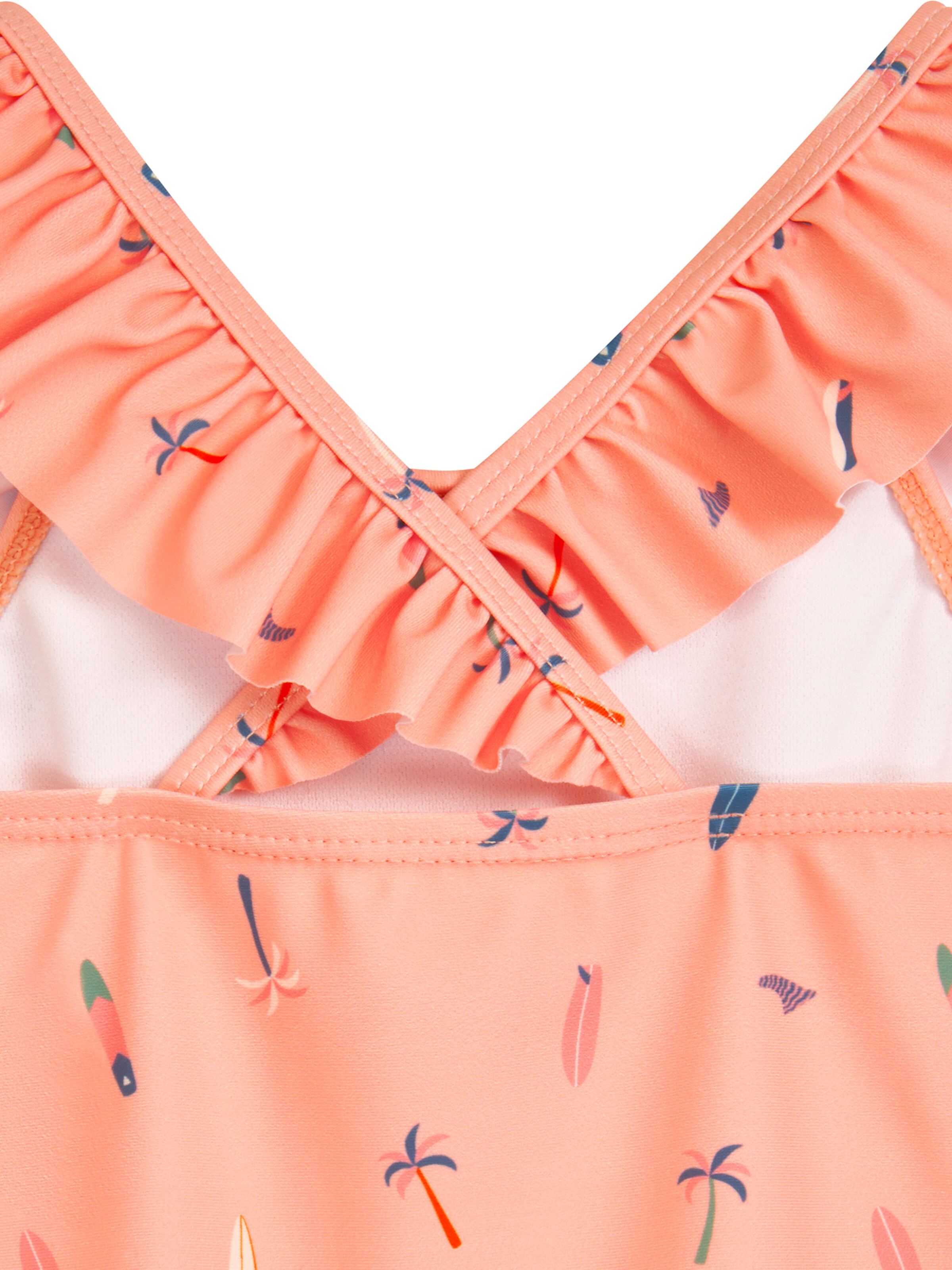 Maillot de bain 'Surfbrett Palme' PLAYSHOES en rose