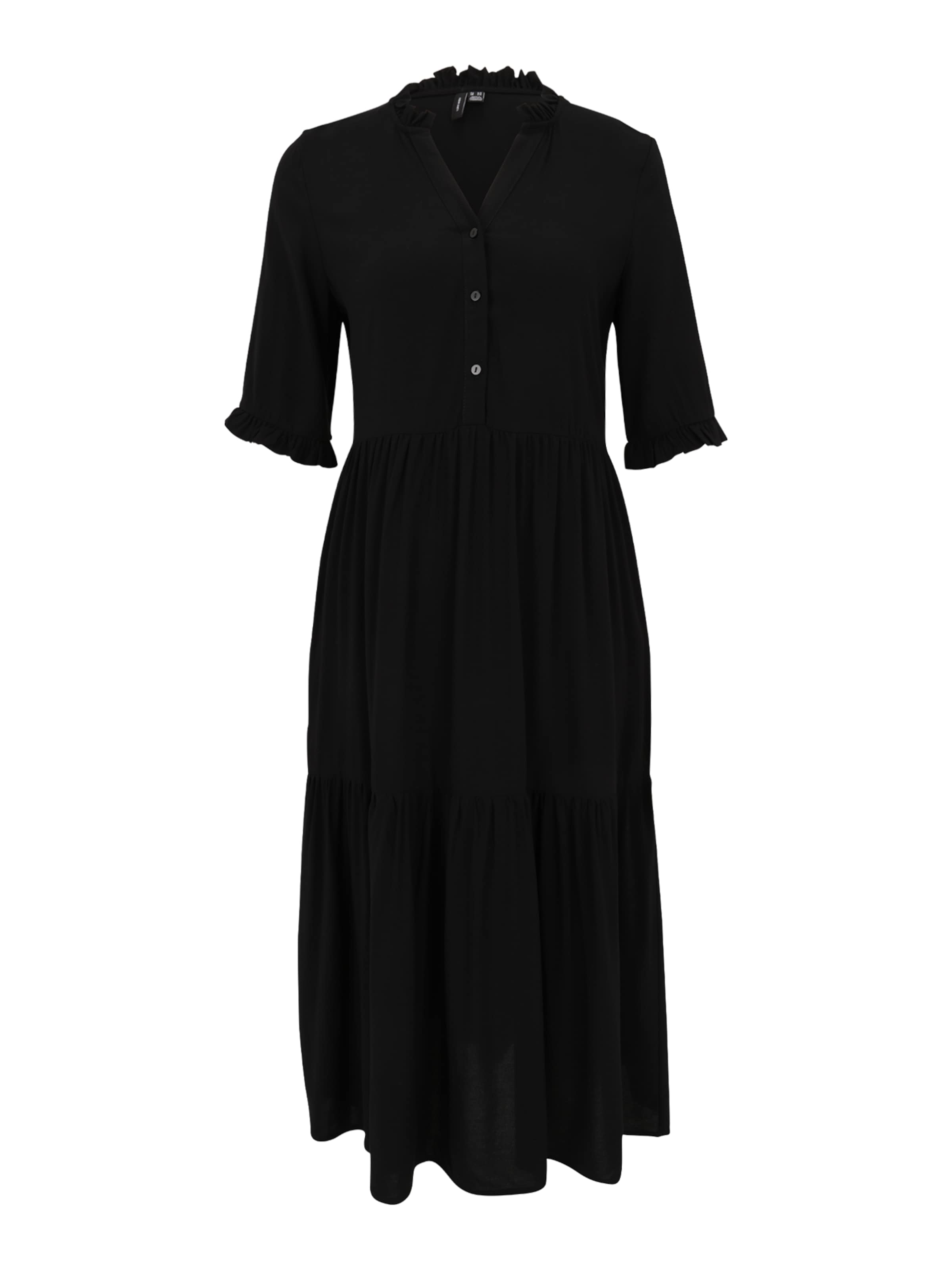 Vero Moda Tall Μπλουζοφόρεμα 'VMEASY JOY' σε μαύρο: μπροστά