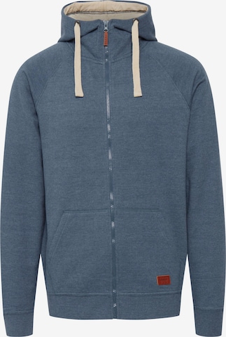 BLEND Sweat jacket 'Speedy' in Blue: front