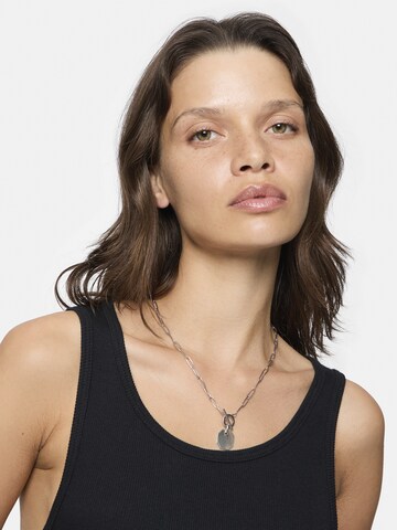 Chaîne Liebeskind Berlin en argent : devant